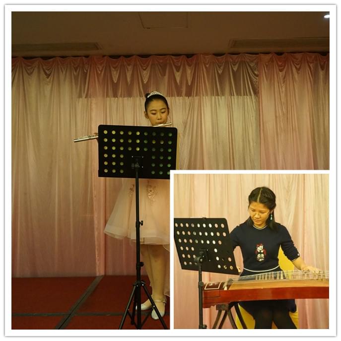 長笛獨奏與古箏彈奏 長笛獨奏與古箏彈奏